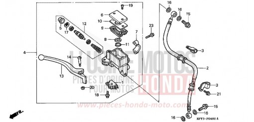 MAITRE-CYLINDRE FREIN AV. CLR125W de 1998